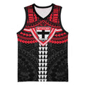 Personalized St Kilda Saints Basketball Jersey Polynesian Tribal Pattern Heritage Football