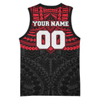 Personalized St Kilda Saints Basketball Jersey Polynesian Tribal Pattern Heritage Football