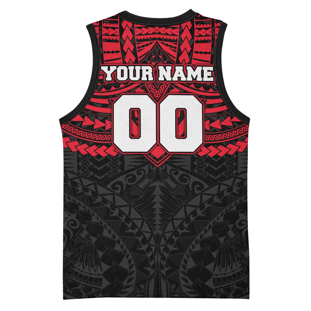 Personalized St Kilda Saints Basketball Jersey Polynesian Tribal Pattern Heritage Football
