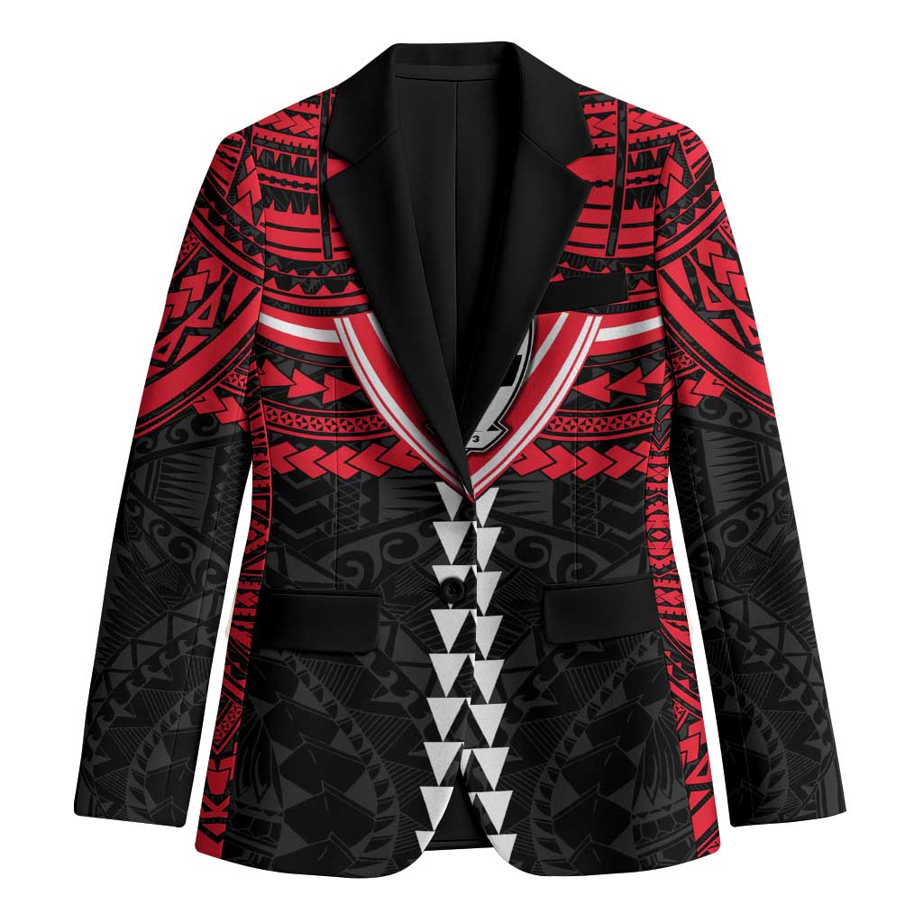 Personalized St Kilda Saints Blazer Polynesian Tribal Pattern Heritage Football