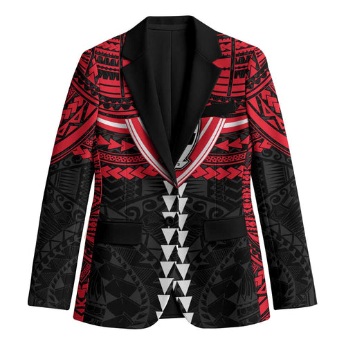Personalized St Kilda Saints Blazer Polynesian Tribal Pattern Heritage Football