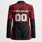 Personalized St Kilda Saints Blazer Polynesian Tribal Pattern Heritage Football