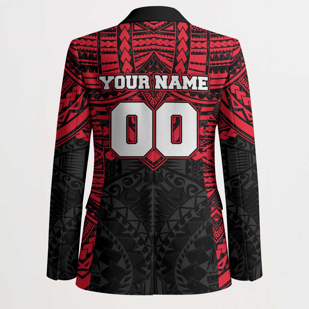 Personalized St Kilda Saints Blazer Polynesian Tribal Pattern Heritage Football