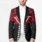 Personalized St Kilda Saints Blazer Polynesian Tribal Pattern Heritage Football