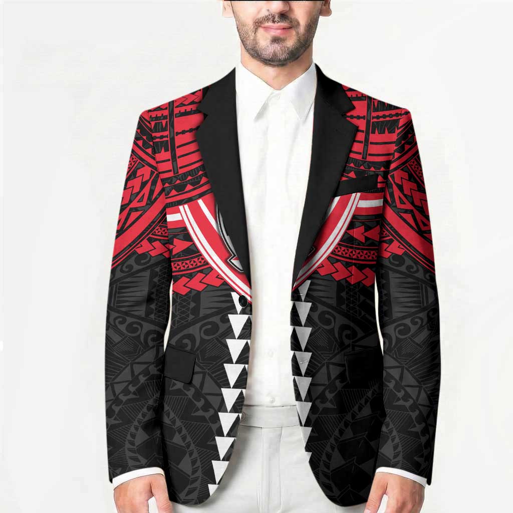 Personalized St Kilda Saints Blazer Polynesian Tribal Pattern Heritage Football