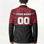 Personalized St Kilda Saints Blazer Polynesian Tribal Pattern Heritage Football