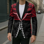 Personalized St Kilda Saints Blazer Polynesian Tribal Pattern Heritage Football