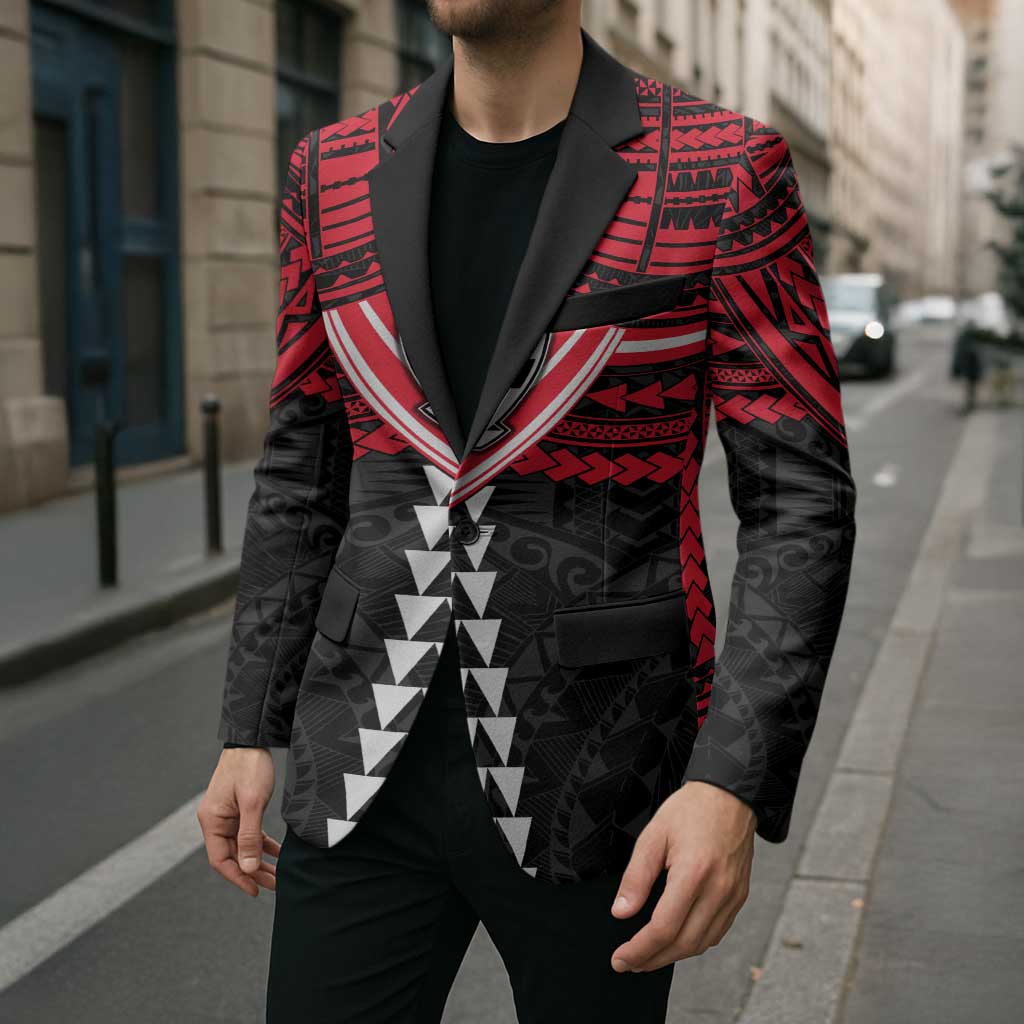 Personalized St Kilda Saints Blazer Polynesian Tribal Pattern Heritage Football