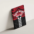 Personalized St Kilda Saints Canvas Wall Art Polynesian Tribal Pattern Heritage Football