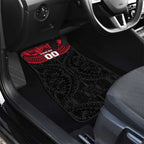 Personalized St Kilda Saints Car Mats Polynesian Tribal Pattern Heritage Football
