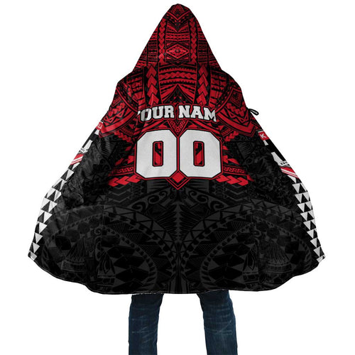 Personalized St Kilda Saints Cloak Polynesian Tribal Pattern Heritage Football