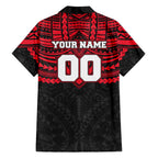 Personalized St Kilda Saints Family Matching Mermaid Dress and Hawaiian Shirt Polynesian Tribal Pattern Heritage Football