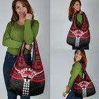 Personalized St Kilda Saints Grocery Bag Polynesian Tribal Pattern Heritage Football