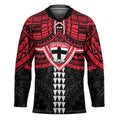 Personalized St Kilda Saints Hockey Jersey Polynesian Tribal Pattern Heritage Football