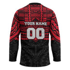Personalized St Kilda Saints Hockey Jersey Polynesian Tribal Pattern Heritage Football
