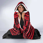 Personalized St Kilda Saints Hooded Blanket Polynesian Tribal Pattern Heritage Football
