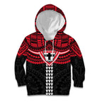 Personalized St Kilda Saints Kid Hoodie Polynesian Tribal Pattern Heritage Football