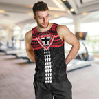 Personalized St Kilda Saints Men Tank Top Polynesian Tribal Pattern Heritage Football