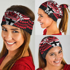 Personalized St Kilda Saints Neck Gaiter Polynesian Tribal Pattern Heritage Football