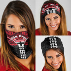 Personalized St Kilda Saints Neck Gaiter Polynesian Tribal Pattern Heritage Football