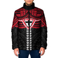 Personalized St Kilda Saints Padded Jacket Polynesian Tribal Pattern Heritage Football