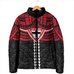 Personalized St Kilda Saints Padded Jacket Polynesian Tribal Pattern Heritage Football