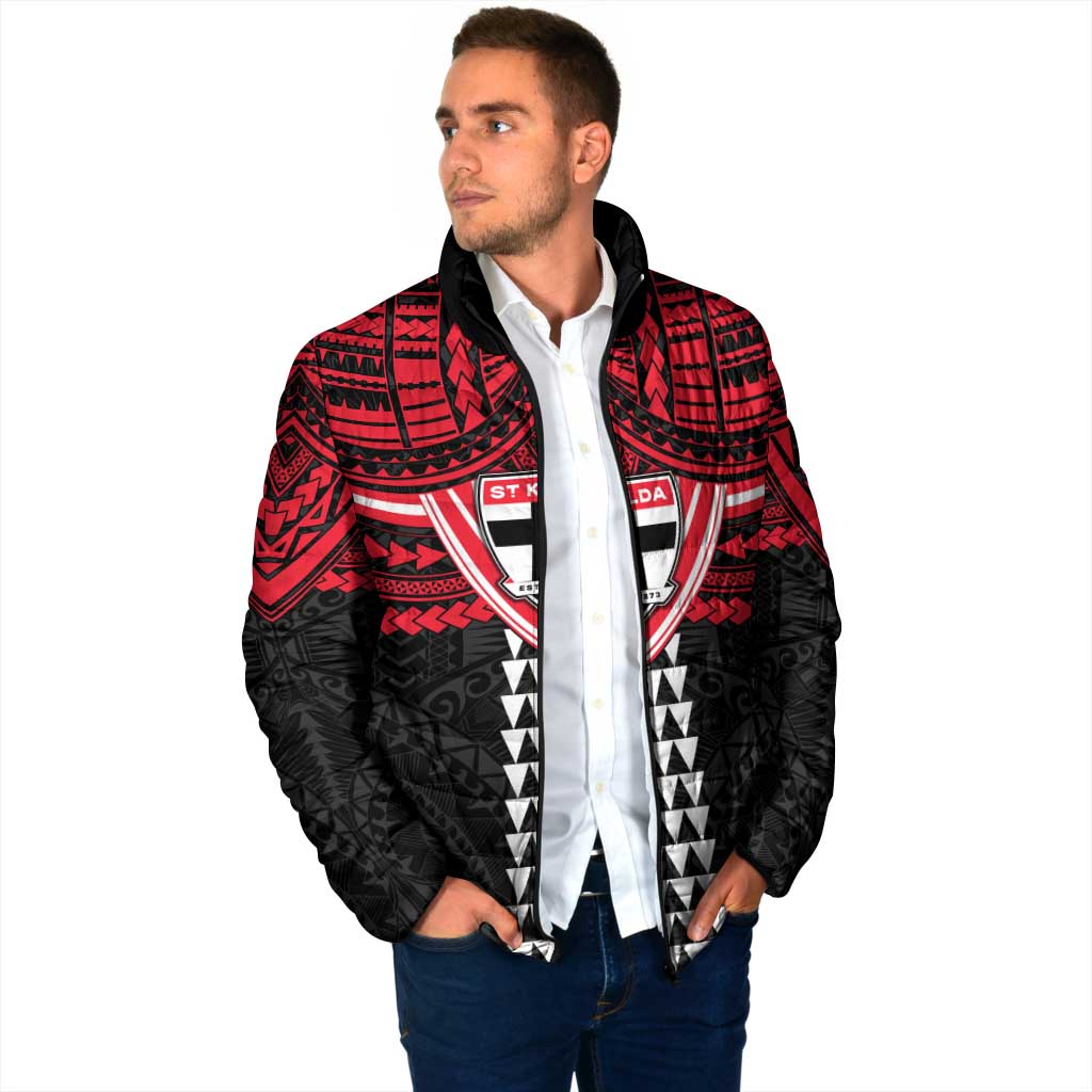 Personalized St Kilda Saints Padded Jacket Polynesian Tribal Pattern Heritage Football