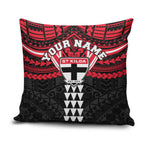Personalized St Kilda Saints Pillow Cover Polynesian Tribal Pattern Heritage Football