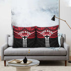 Personalized St Kilda Saints Pillow Cover Polynesian Tribal Pattern Heritage Football