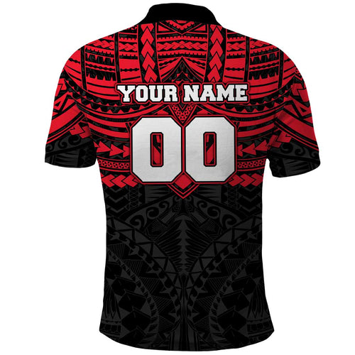 Personalized St Kilda Saints Polo Shirt Polynesian Tribal Pattern Heritage Football