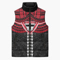 Personalized St Kilda Saints Sleeveless Puffer Jacket Polynesian Tribal Pattern Heritage Football