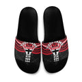 Personalized St Kilda Saints Slide Sandals Polynesian Tribal Pattern Heritage Football