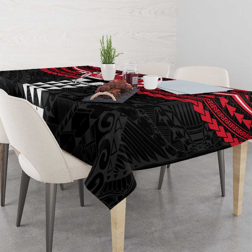 Personalized St Kilda Saints Tablecloth Polynesian Tribal Pattern Heritage Football