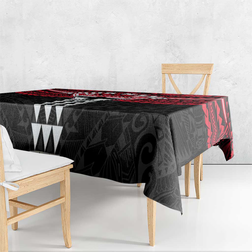 Personalized St Kilda Saints Tablecloth Polynesian Tribal Pattern Heritage Football