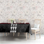 Personalized St Kilda Saints Tablecloth Polynesian Tribal Pattern Heritage Football