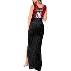 Personalized St Kilda Saints Tank Maxi Dress Polynesian Tribal Pattern Heritage Football