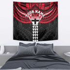 Personalized St Kilda Saints Tapestry Polynesian Tribal Pattern Heritage Football