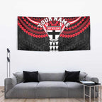 Personalized St Kilda Saints Tapestry Polynesian Tribal Pattern Heritage Football