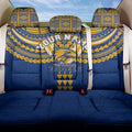 Personalized West Coast Eagles Back Car Seat Cover Polynesian Tribal Pattern Heritage Football