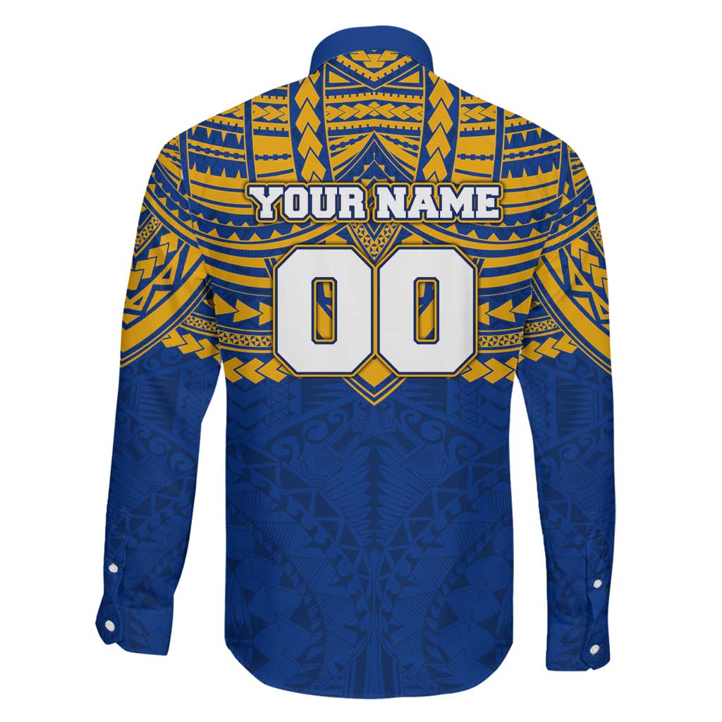 Personalized West Coast Eagles Family Matching Mermaid Dress and Hawaiian Shirt Polynesian Tribal Pattern Heritage Football