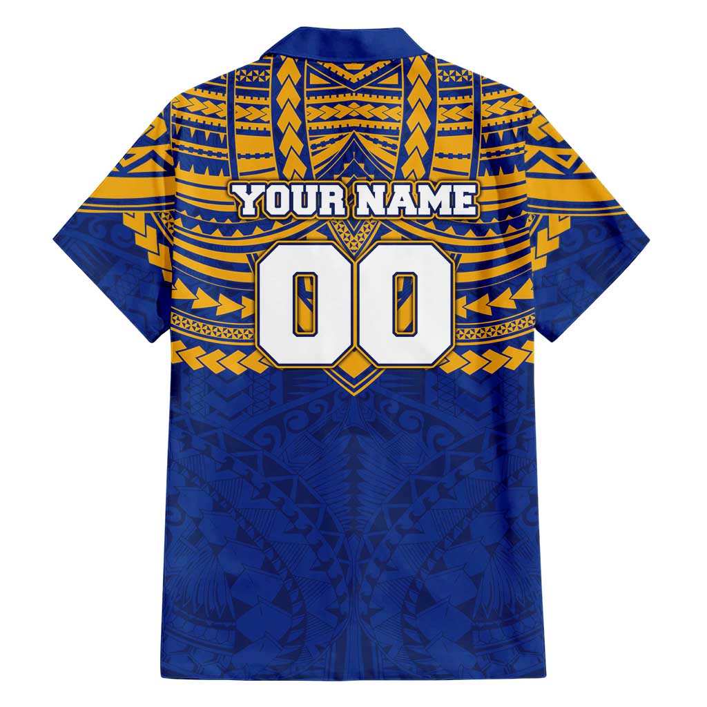 Personalized West Coast Eagles Family Matching Off Shoulder Maxi Dress and Hawaiian Shirt Polynesian Tribal Pattern Heritage Football