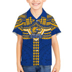 Personalized West Coast Eagles Hawaiian Shirt Polynesian Tribal Pattern Heritage Football