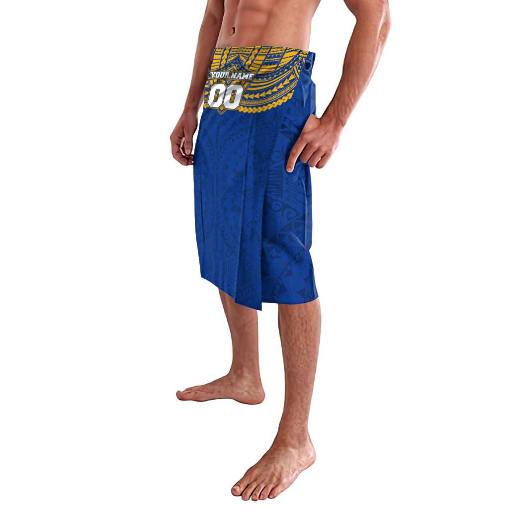 Personalized West Coast Eagles Lavalava Polynesian Tribal Pattern Heritage Football