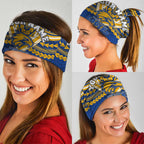 Personalized West Coast Eagles Neck Gaiter Polynesian Tribal Pattern Heritage Football