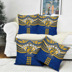 Personalized West Coast Eagles Pillow Cover Polynesian Tribal Pattern Heritage Football