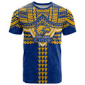 Personalized West Coast Eagles T Shirt Polynesian Tribal Pattern Heritage Football
