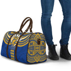 Personalized West Coast Eagles Travel Bag Polynesian Tribal Pattern Heritage Football