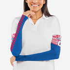 Personalized Western Bulldogs Arm Sleeves Polynesian Tribal Pattern Heritage Football