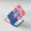 Personalized Western Bulldogs Canvas Wall Art Polynesian Tribal Pattern Heritage Football