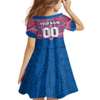 Personalized Western Bulldogs Family Matching Tank Maxi Dress and Hawaiian Shirt Polynesian Tribal Pattern Heritage Football